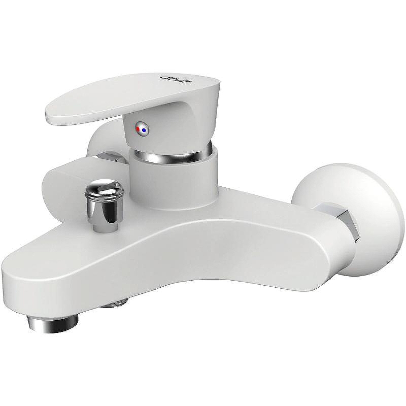 Смеситель для ванны Dorff Alpha D9010000WH Белый матовый
