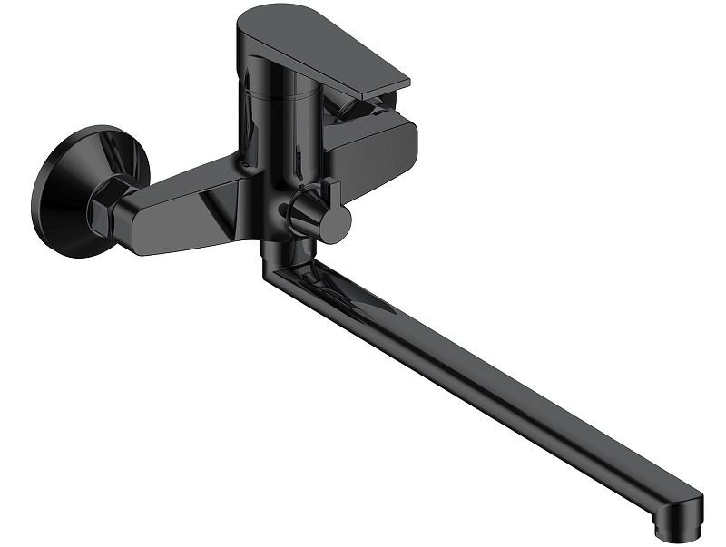 Смеситель для ванны ESKO Budapest black BT31B универсальный цвет Черный матовый