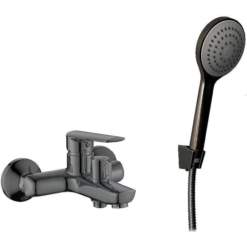 Смеситель для ванны ESKO Lagos Gun Metal LG54GM Оружейная сталь