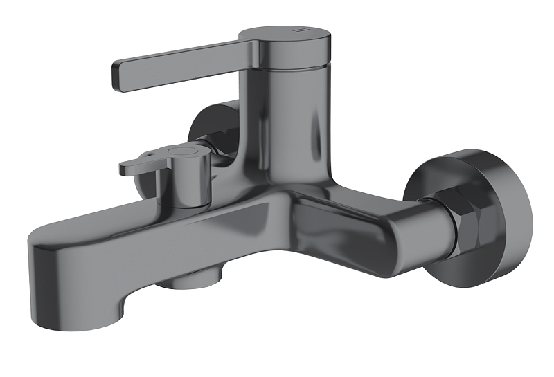Смеситель для ванны ESKO Sochi Gun Metal SC54GM цвет Оружейная сталь