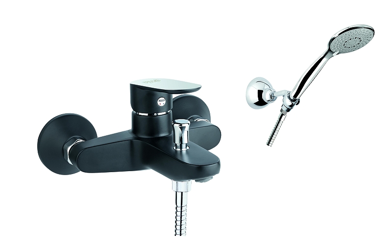 Смеситель для ванны Fiore Kevon Chic 81BX8150 цвет Хром Черный