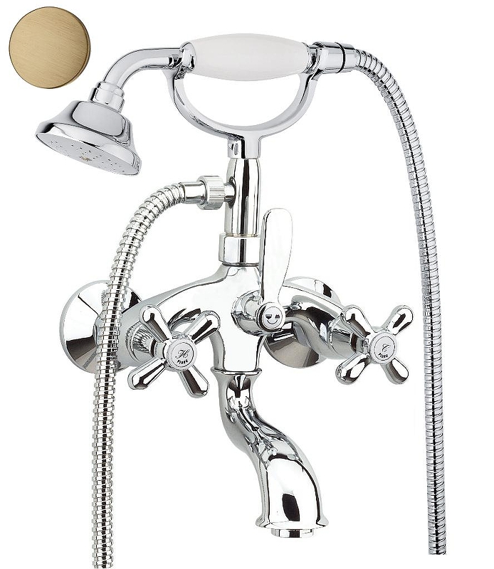 Смеситель для ванны Fiore Margot 26ZZ0600 цвет Бронза