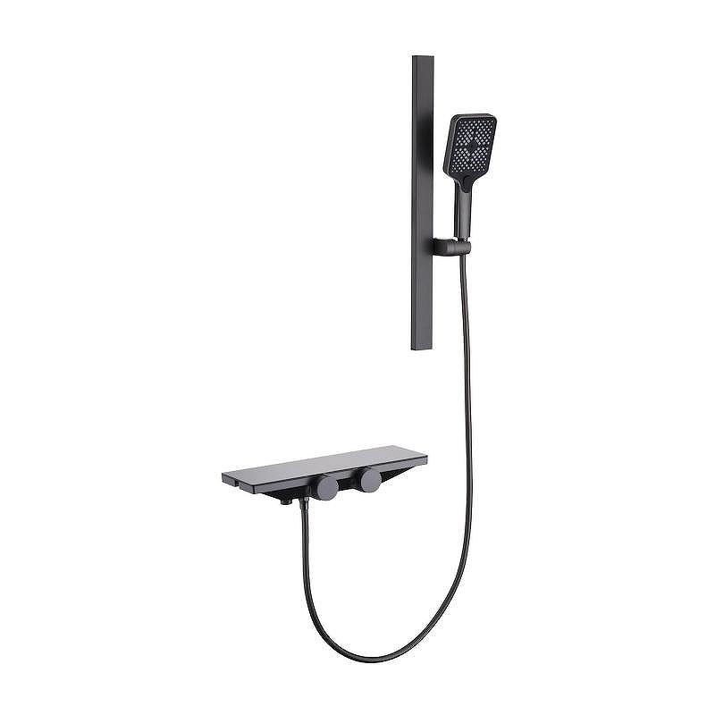 Смеситель для ванны Fmark FS24Q-03 цвет Графит