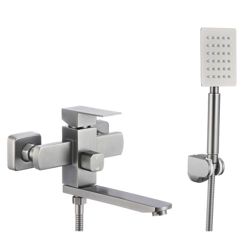 Смеситель для ванны Fmark FS8104 цвет Сатин