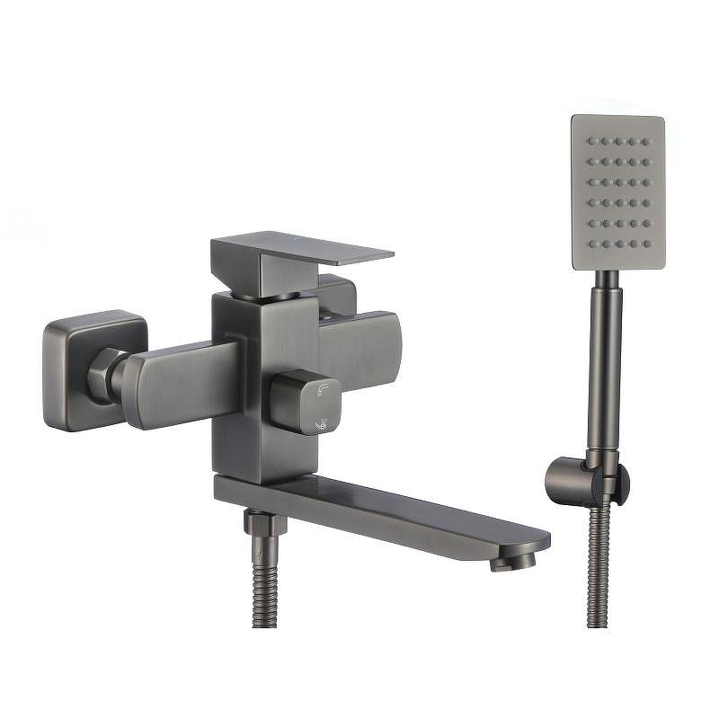 Смеситель для ванны Fmark FS8104Q цвет Графит