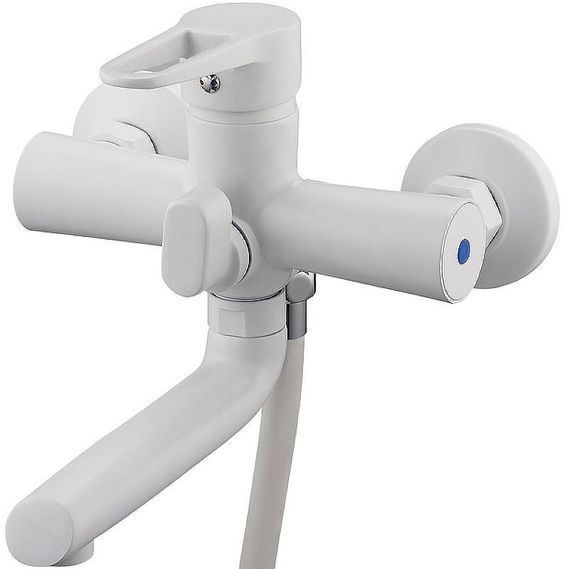 Смеситель для ванны G-Lauf NUD3-A045YW Белый матовый