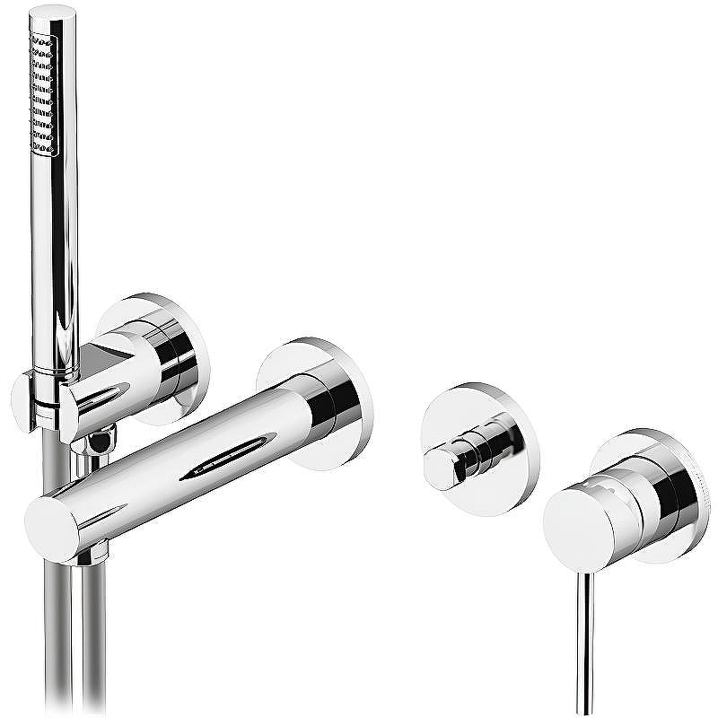 Смеситель для ванны Gattoni Circle One 9005/90C0 Хром