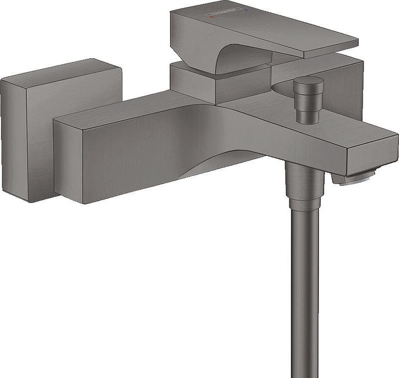Смеситель для ванны Hansgrohe Metropol 32540340 Шлифованный черный хром