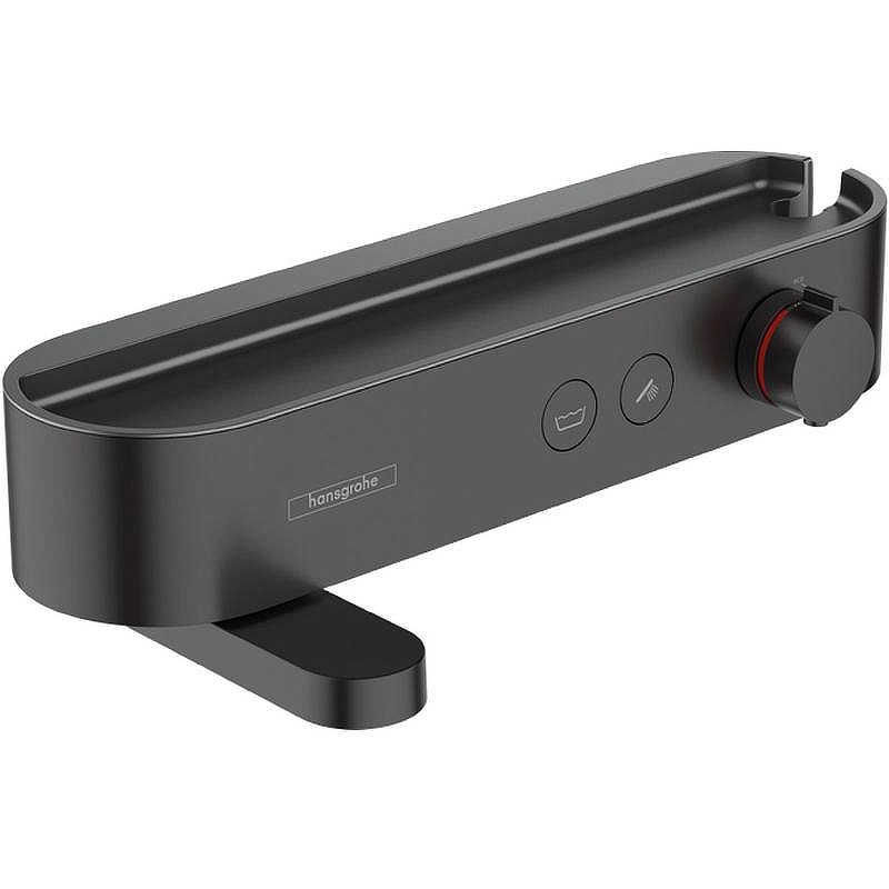 Смеситель для ванны Hansgrohe ShowerTabletSelect 400 24340670 с термостатом Черный матовый