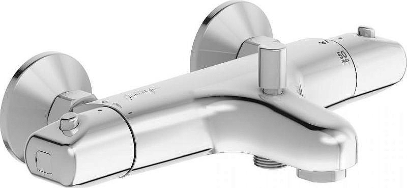 Смеситель для ванны Jacob Delafon Robust E75772-CP с термостатом Хром
