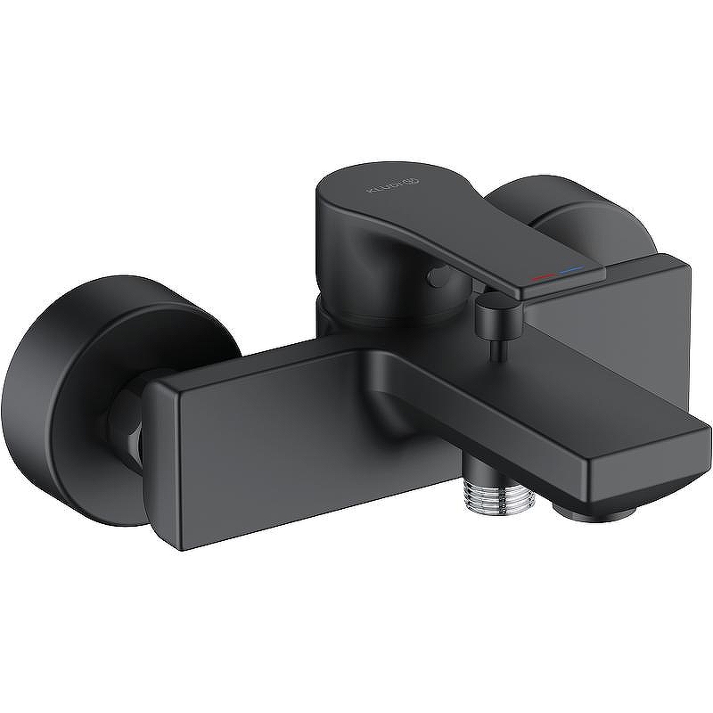 Смеситель для ванны Kludi Zenta SL 486703965 Черный матовый