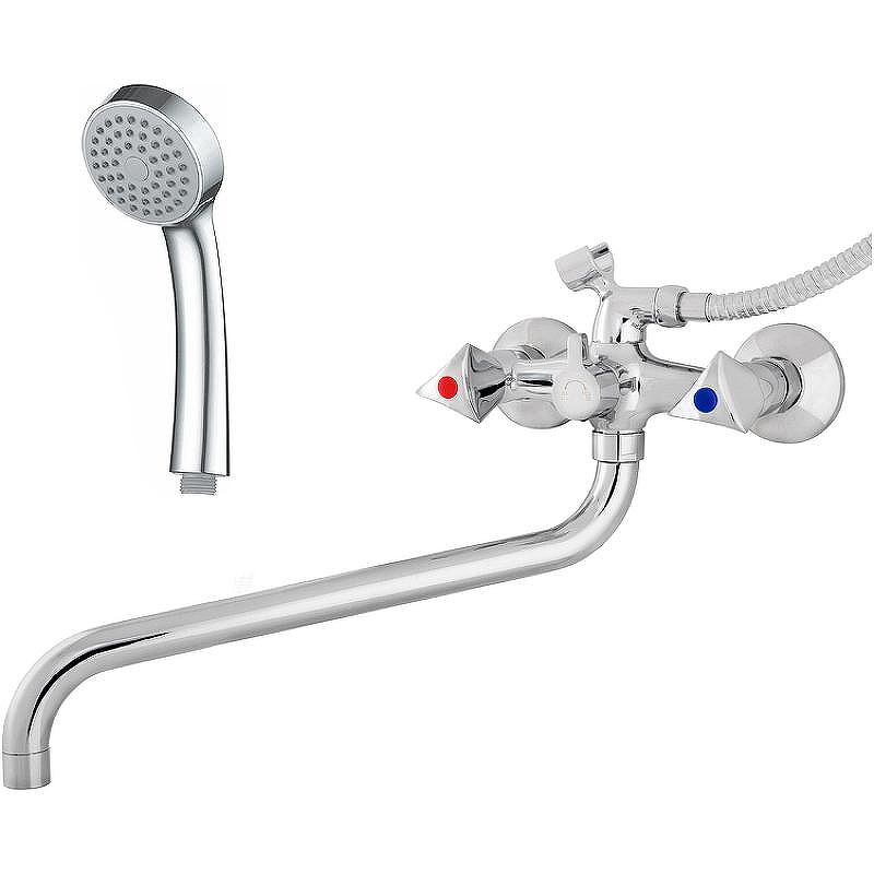 Смеситель для ванны Melodia della vita Dinatro Rus MDV40141R универсальный Хром