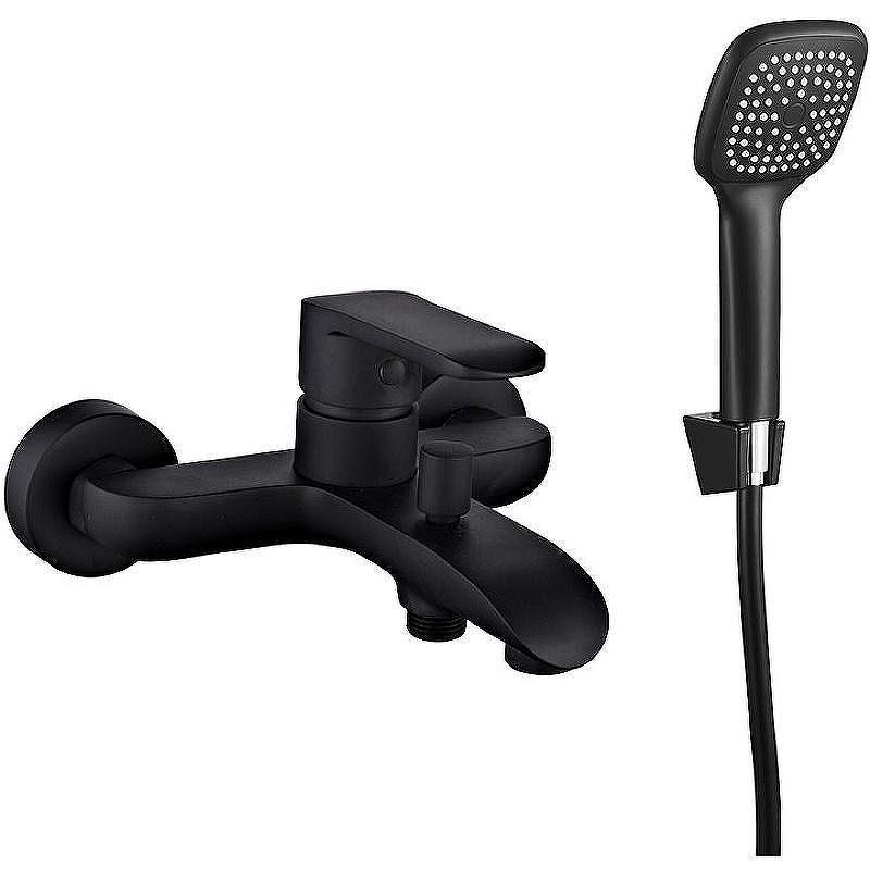Смеситель для ванны Melodia della vita Heavy Metal MDV35640bk Черный матовый