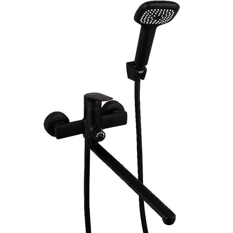 Смеситель для ванны Melodia della vita Waltz MDV30141bk универсальный Черный