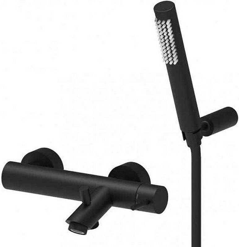 Смеситель для ванны Paffoni Light LIG023NO цвет Черный матовый