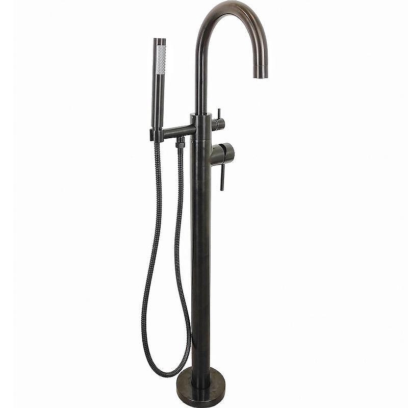 Смеситель для ванны Paini Cox 78PZ136LM Черный матовый