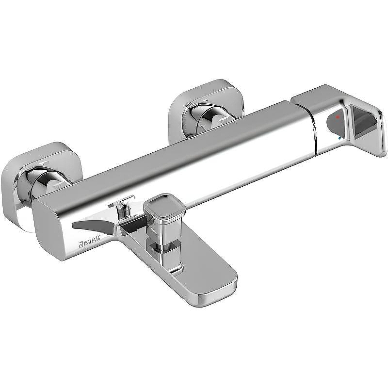 Смеситель для ванны Ravak 10° TD 022.00/150 X070065 Хром