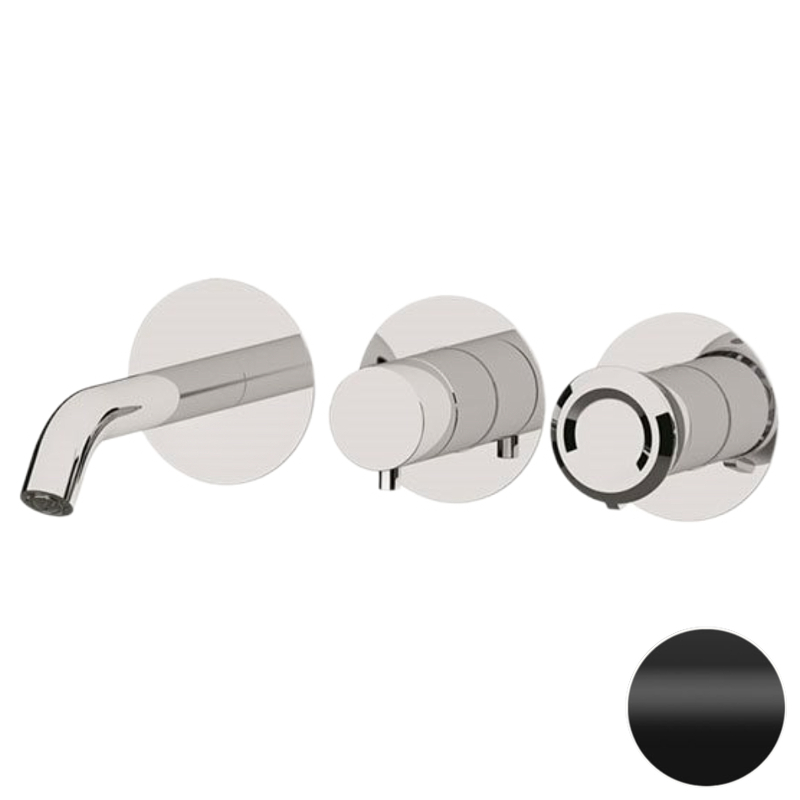 Смеситель для ванны Remer Element ET54D3PNO цвет Черный матовый