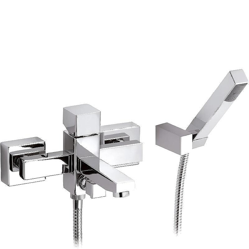 Смеситель для ванны Remer SQ3 S023 Хром