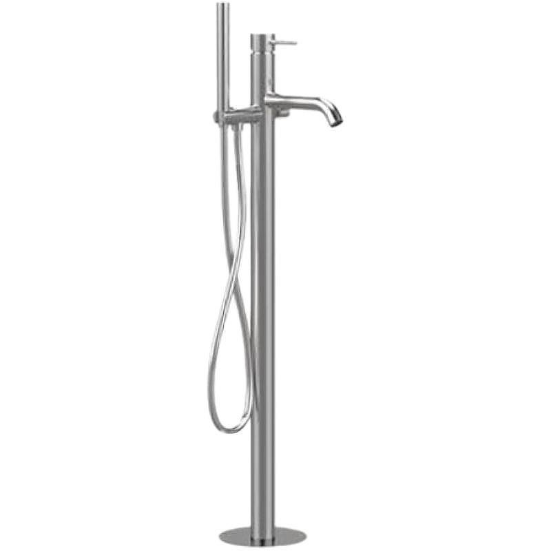 Смеситель для ванны Remer X-Style Inox SSX08 Нержавеющая сталь