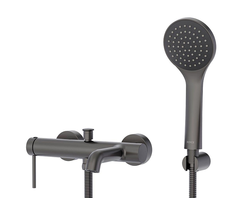 Смеситель для ванны Royce Ozzy RCM-120403GR цвет Оружейная сталь