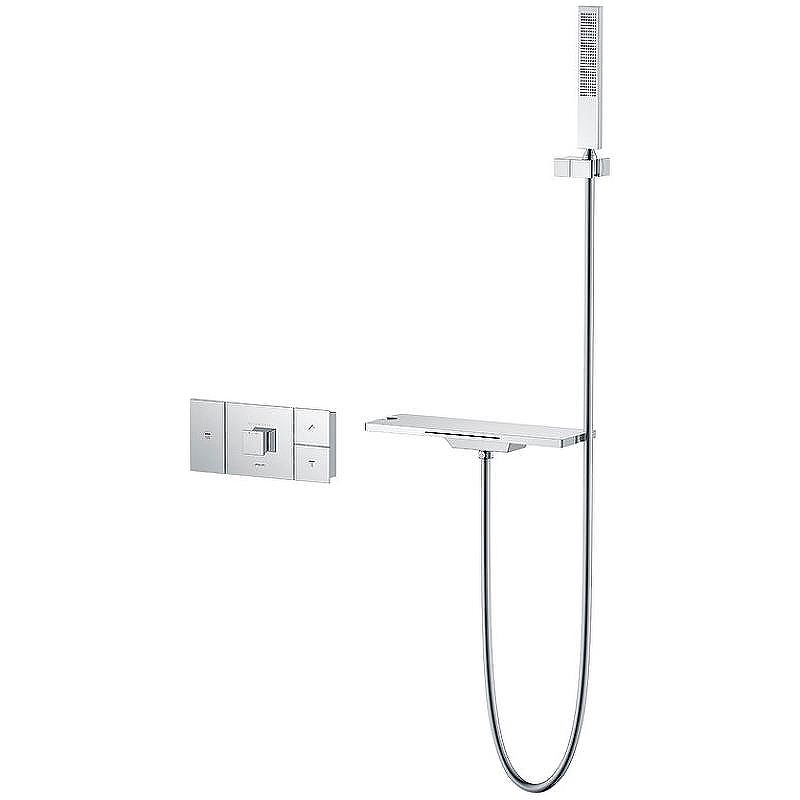 Смеситель для ванны Vincea Futura VSFW-2F110TCH с термостатом Хром