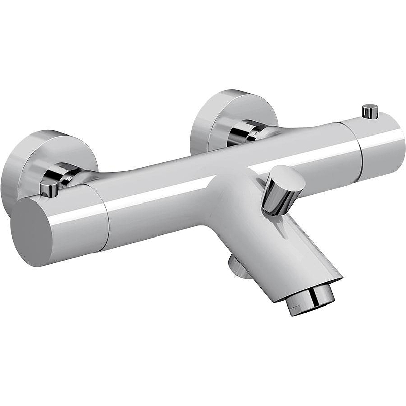 Смеситель для ванны Vitra AquaHeat A47210EXP с термостатом Хром