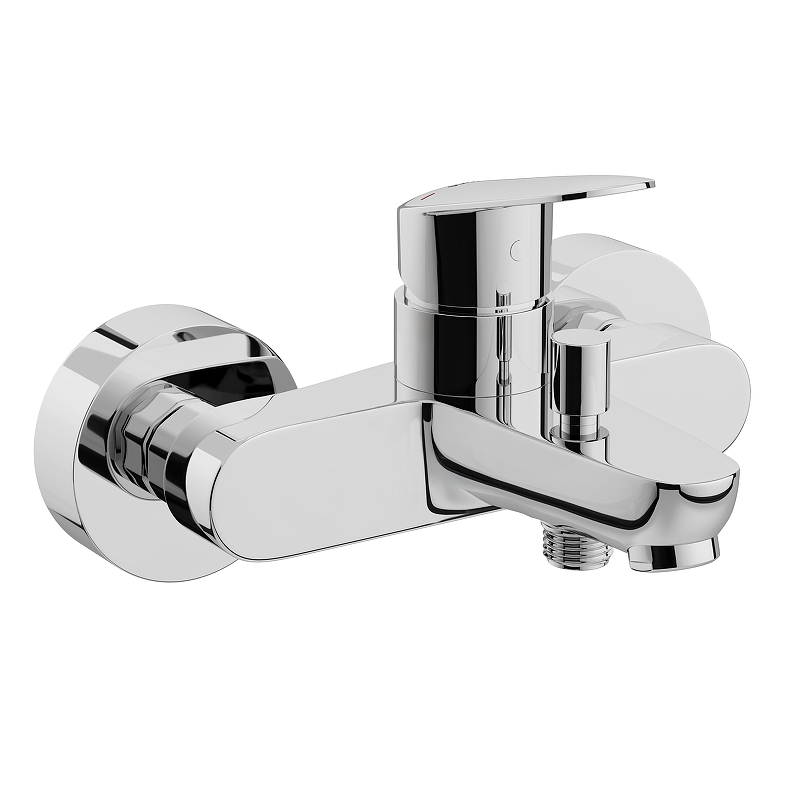 Смеситель для ванны Vitra Flow Round A43057EXP Хром