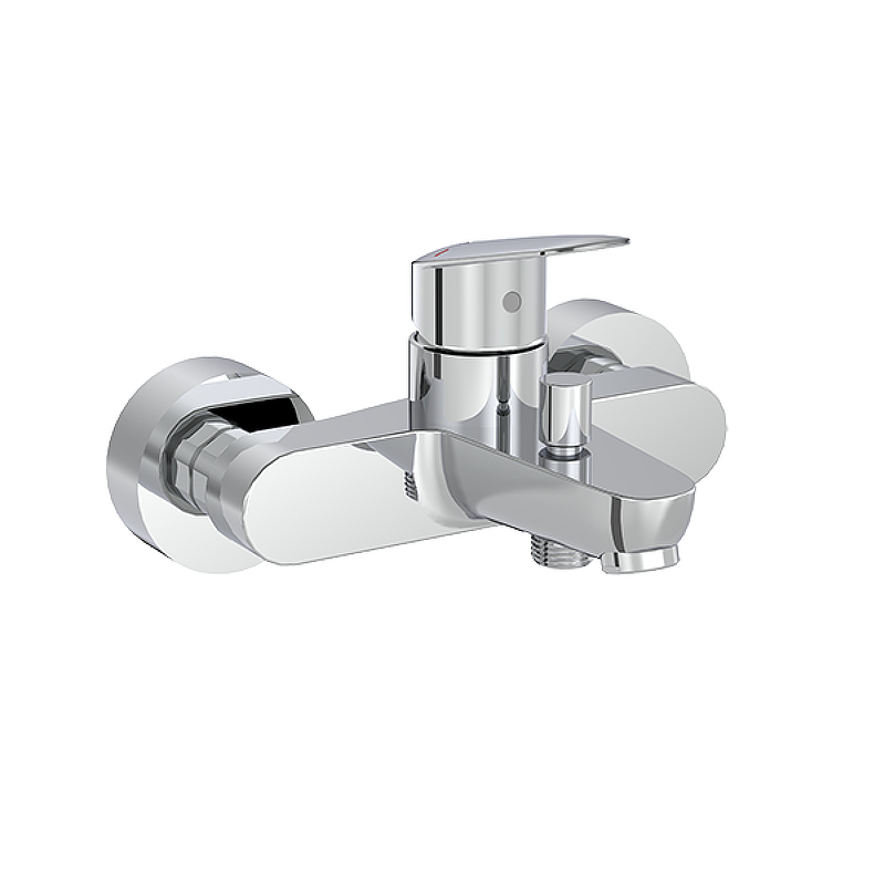 Смеситель для ванны Vitra Flow Round A43057EXP1 цвет Хром