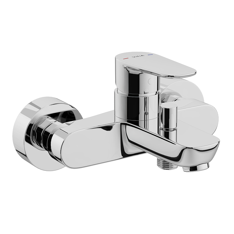 Смеситель для ванны Vitra Flow Soft A42946EXP Хром