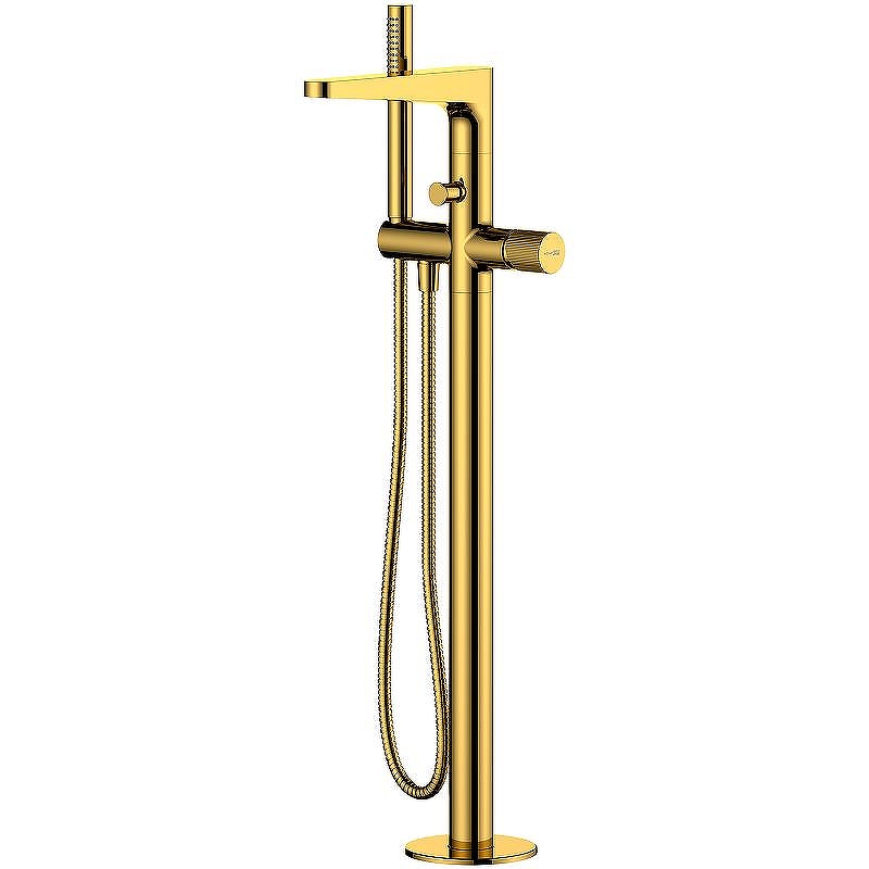 Смеситель для ванны WasserKRAFT Sauer 7121 Золото