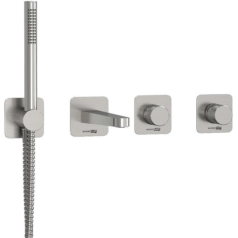 Смеситель для ванны WasserKRAFT Tauber A6451.296.298.275.100.276 Никель