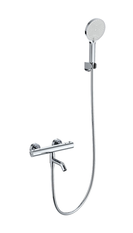 Смеситель для ванны Wonzon & Woghand Inn WW-B2065-A1-CR с термостатом цвет Хром