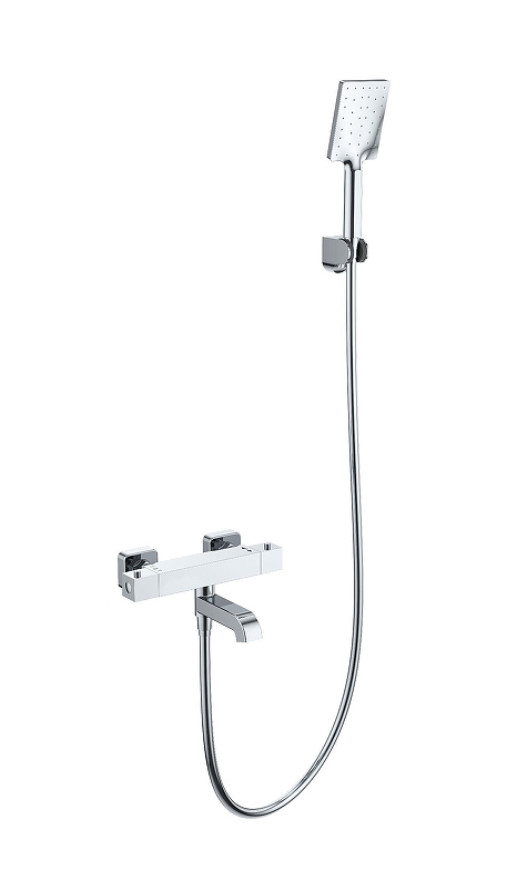 Смеситель для ванны Wonzon & Woghand Stay WW-B2026-A1-CR с термостатом цвет Хром
