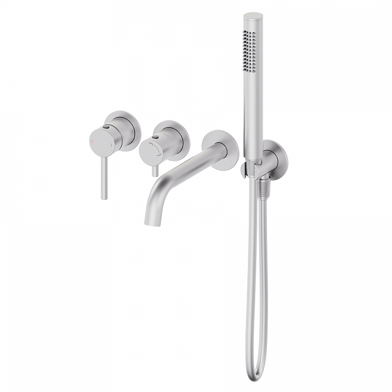 Смеситель для ванны Wonzon & Woghand Stick WW-889017-BN цвет Брашированный никель