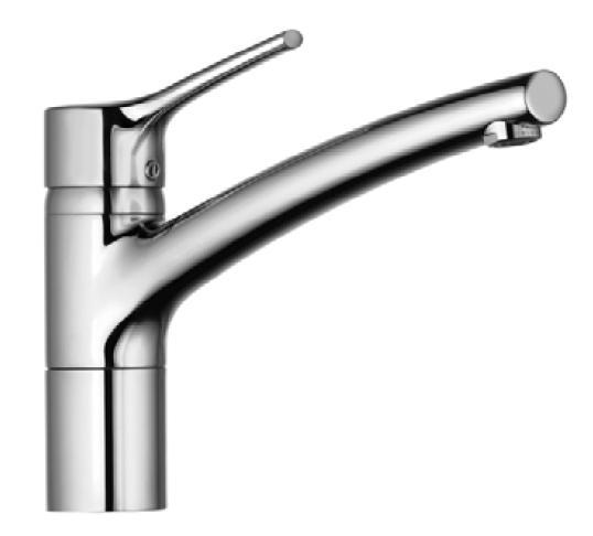 Смеситель Kludi Trendo 335740575 для кухни DN 15, хром