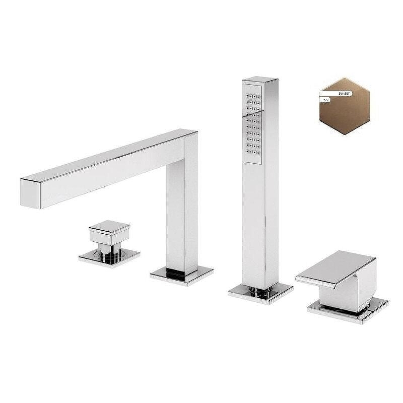 Смеситель на борт ванны Cezares Porta PORTA-BVDM4-SS цвет Sunset