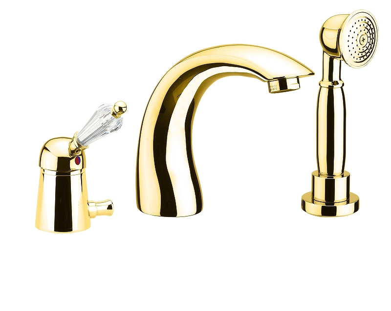 Смеситель на борт ванны Fiore Imperial Sky 82OO5105 цвет Золото