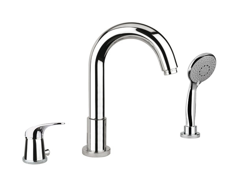 Смеситель на борт ванны Fiore MAX 32CR1455 цвет Хром