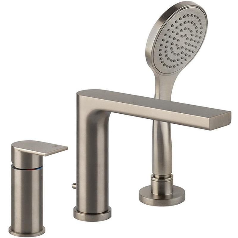 Смеситель на борт ванны Gessi Emporio Via Manzoni 38634#149 Никель брашированный