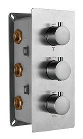 Смеситель с термостатом RGW SP-41-01 хром 4-6 режимов
