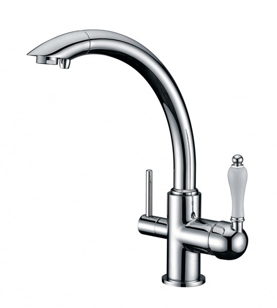 Смеситель Zorg Clean Water ZR 314 YF-50-CR для кухни под фильтр, цвет хром