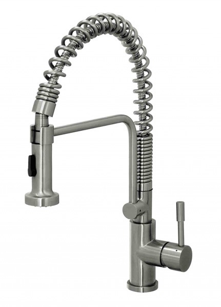 Смеситель Zorg Inox SZR-1069 RADA для кухни с вытяжной лейкой