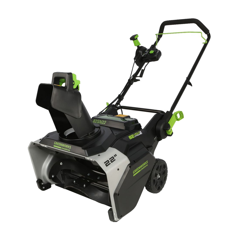 Снегоуборщик аккумуляторный Greenworks GD82STK5 500 мм 82 В 1 АКБ и ЗУ (GD82STK5)