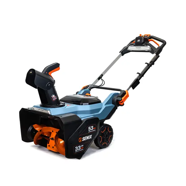 Снегоуборщик аккумуляторный Senix STX6-H-EU 38 см 60 В 4 Ач АКБ и ЗУ в комплекте