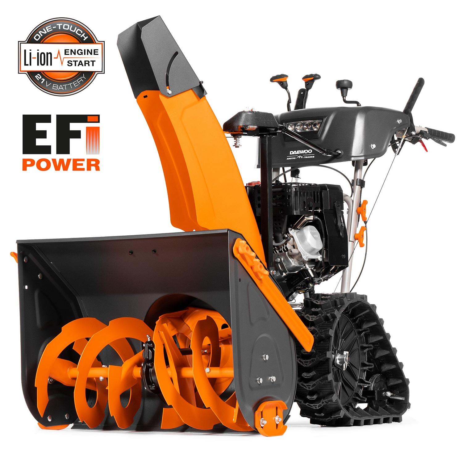 Снегоуборщик бензиновый DAEWOO DAST 427 EFI с инжекторным двигателем