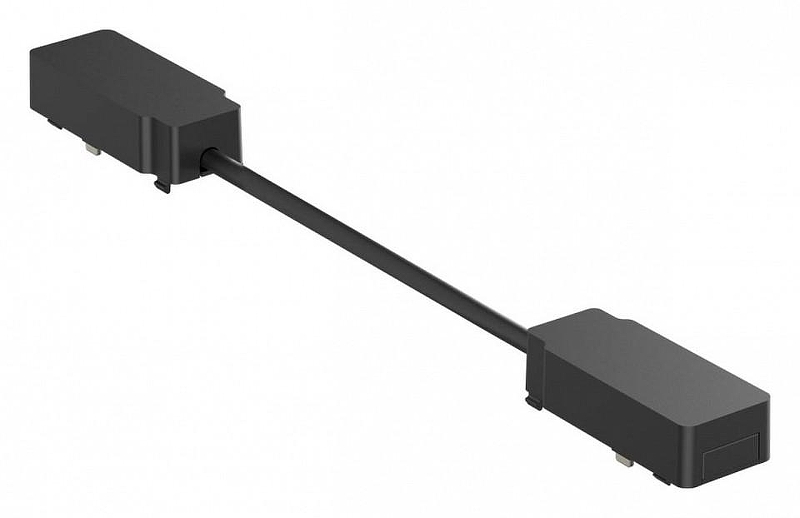 Соединитель гибкий для треков Aployt Magnetic track 48 APL.0180.00.04 цвет арматуры Черный