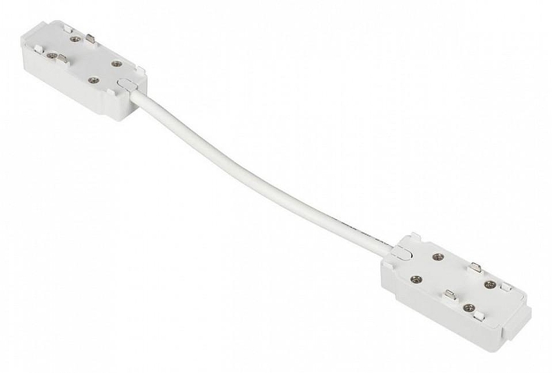 Соединитель гибкий для треков Aployt Magnetic track 48 APL.0180.10.04 цвет арматуры Белый