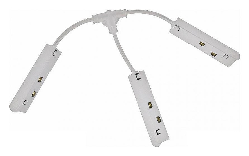Соединитель гибкий для треков iLedex Technical VISION48/22 T-TYPE POWER CONNECT 4822-WH цвет Белый