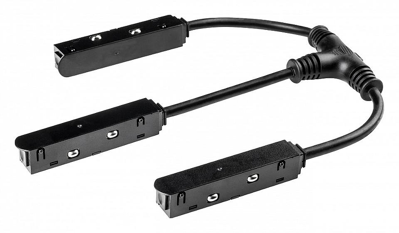 Соединитель гибкий для треков Lightstar Uno 509293 цвет арматуры Черный